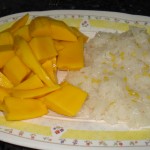 Kuang Seafood mango and sticky rice