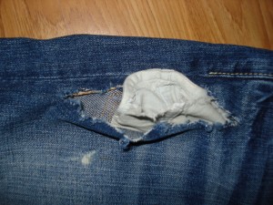 front right pocket