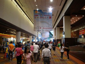 Pet Expo Hallway
