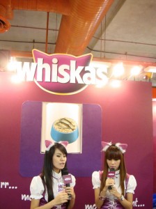 Whiskas booth