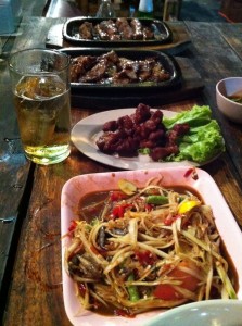 Table full of Ko Khun